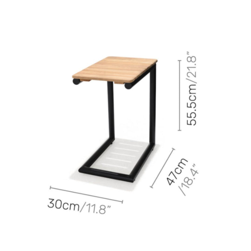 LifestyleGarden Portals Dark C-shape side table  -  Showroom sample