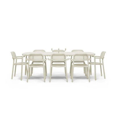 Fatboy Toni 8-seat dining table and chair set - DesertRiver.shop