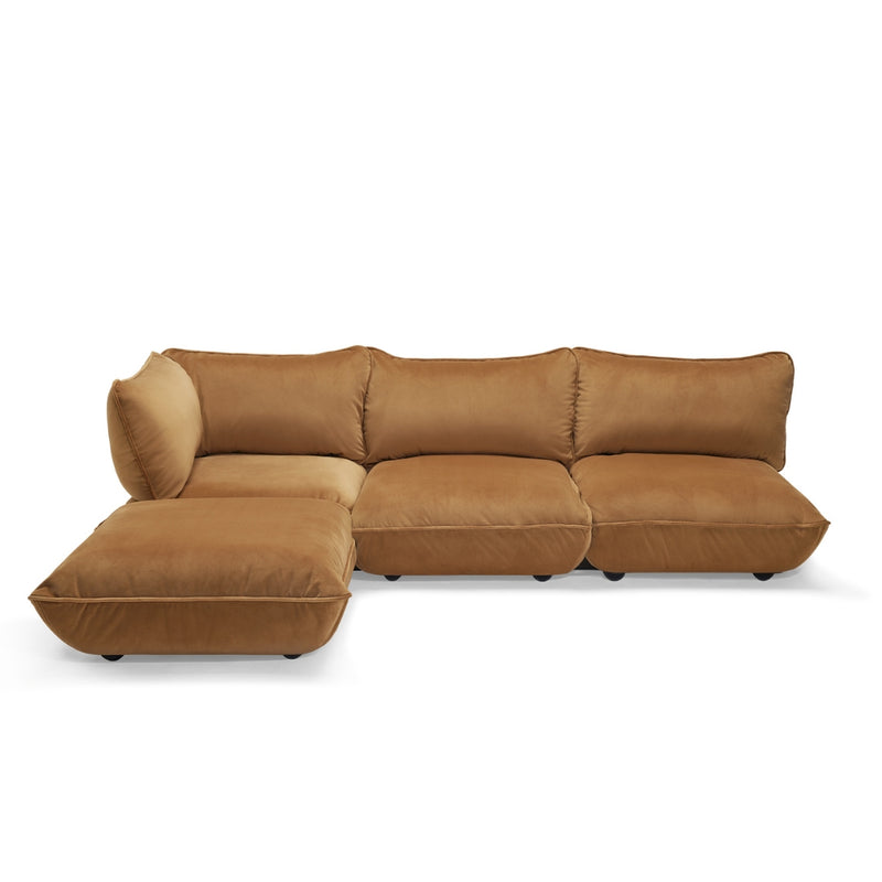 Fatboy Sumo Corner Sofa Velvet Recycled