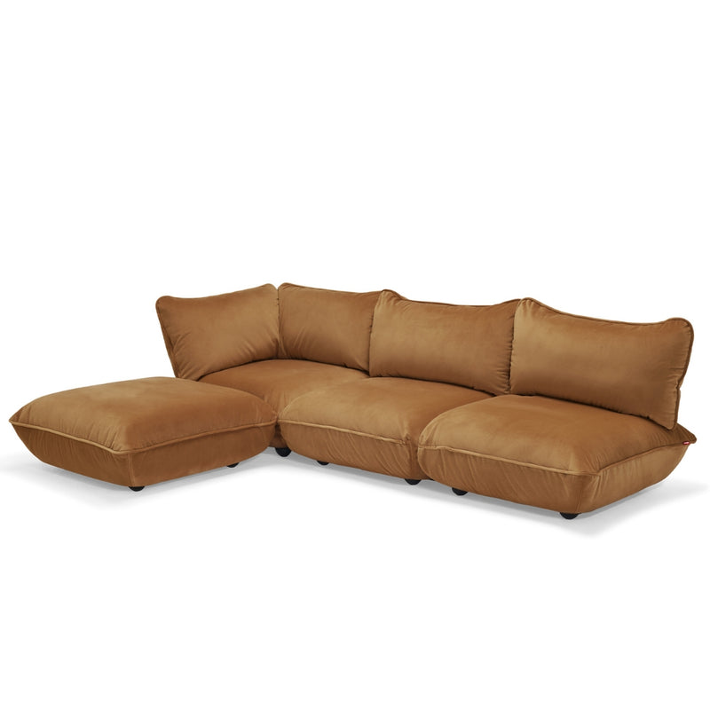 Fatboy Sumo Corner Sofa Velvet Recycled