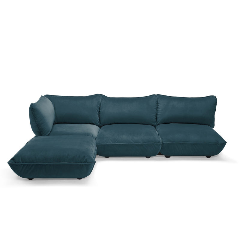 Fatboy Sumo Corner Sofa Velvet Recycled