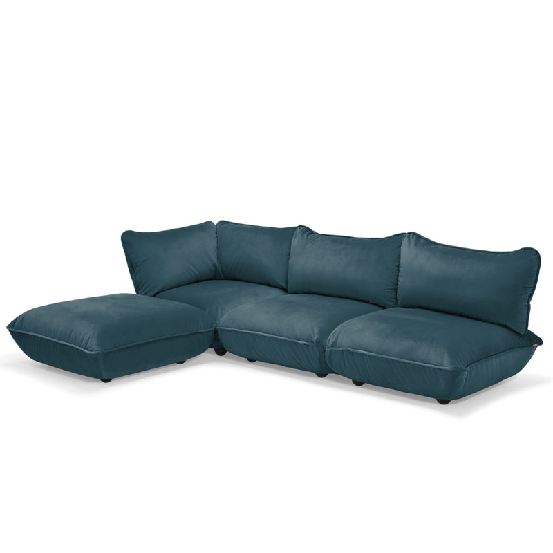 Fatboy Sumo Corner Sofa Velvet Recycled