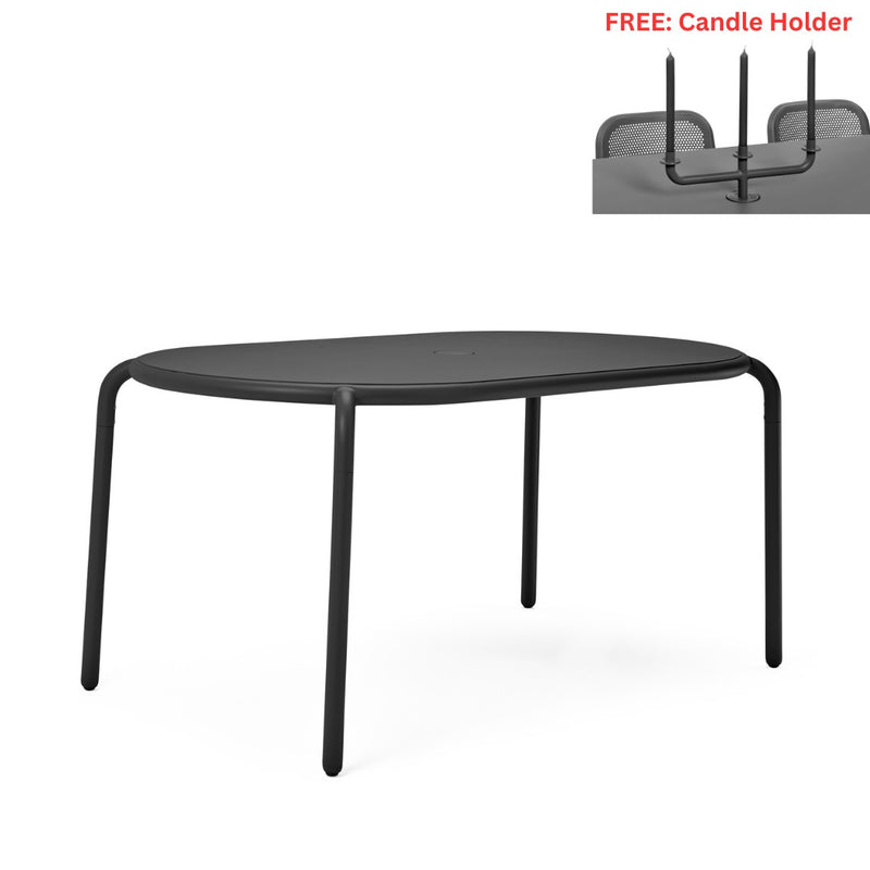 Fatboy Toni Tavolo 6-Seat Dining Table - Free Candle Holder